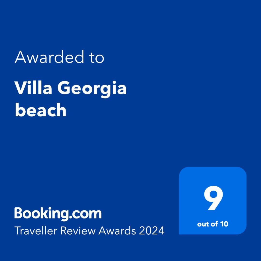 Villa Georgia Beach Néos Marmarás Exterior foto